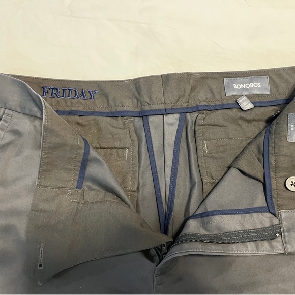 Bonobos Weekday Warrior Dress Pants in Friday Grey, Slim - Picture 3 of 5